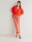 Jigsaw Cocoon Knit Top, Orange product photo View 03 S