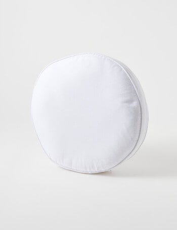 Haven Stone Wash Cushion, White product photo