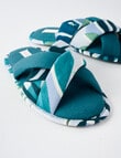 Whistle Sleep Criss Cross Slides, Sage product photo View 02 S