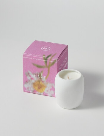Home Fusion Haze Orange Blossom & Amber Candle product photo