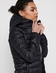 ONLY Tahoe Hood Jacket, Black product photo View 02 S