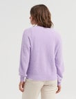 ONLY Ella Piumo Long Sleeve Knit Cardigan, Lavendula product photo View 02 S