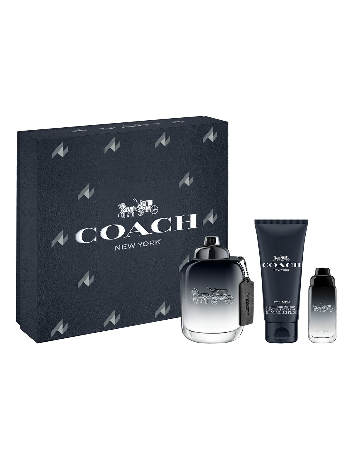 COACH Men EDT 100ml 3-Piece Gift Set - Gift Sets