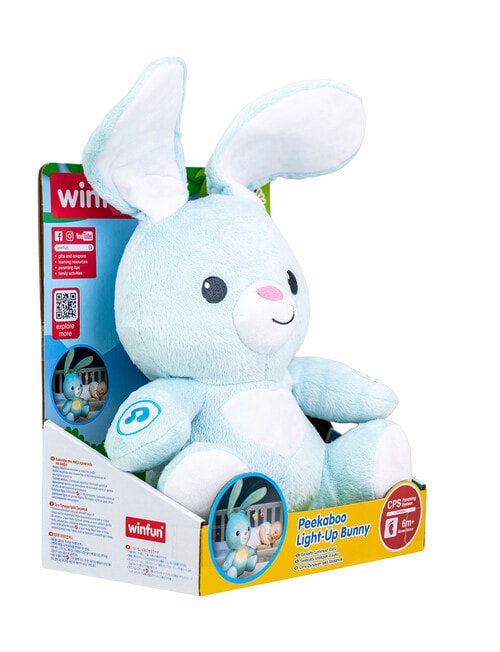 Winfun Peekaboo Light-Up Bunny product photo View 02 L