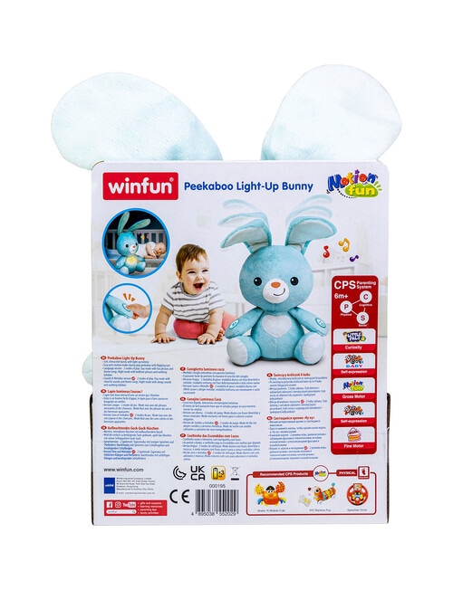 Winfun Peekaboo Light-Up Bunny product photo View 04 L