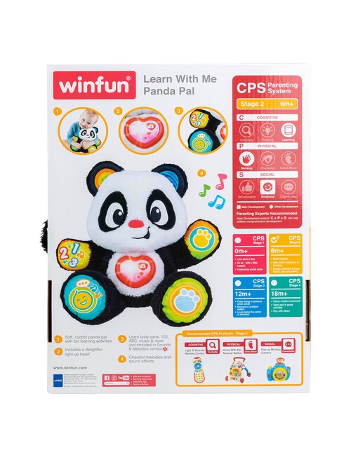 Winfun Learn With Me Panda Pal product photo View 04 L