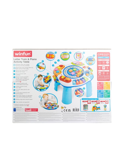 Winfun Letter Train & Piano Activity Table product photo View 04 L