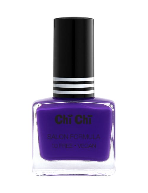 Chi Chi 10 Free Salon Formula Nail Polish, Purple Reign product photo