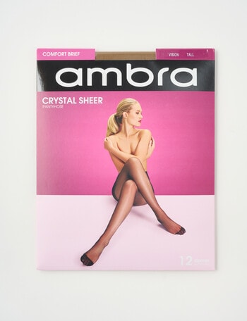 Ambra Crystal Sheer Pantyhose, 12D, Vision product photo