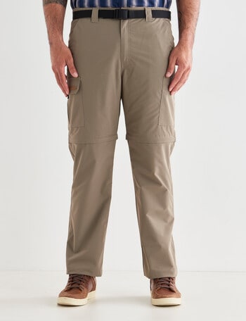 Kauri Trail Dune Convertible Pant, Taupe product photo
