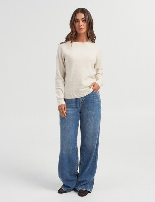 Vero Moda Doffy Long Sleeve Blouse, Birch