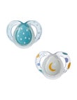 Tommee Tippee Nightime Soother, 2pk, 6-18m, Assorted product photo View 02 S