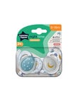 Tommee Tippee Nightime Soother, 2pk, 6-18m, Assorted product photo View 06 S