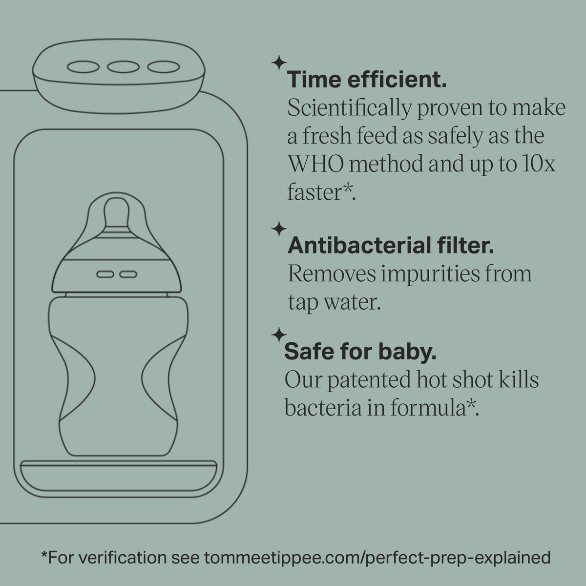 Tommee Tippee Perfect Prep Machine Feeding