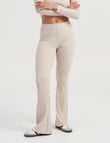 ONLY Jenna Life Knit Flare Pants, Pumice Stone product photo View 02 S