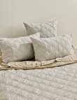 Haven York Standard Pillowcases, Olive product photo View 02 S