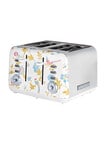 Laura Ashley Elveden 4 Slice Toaster, White, SBT583WS product photo View 02 S