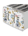 Laura Ashley Elveden 4 Slice Toaster, White, SBT583WS product photo View 04 S
