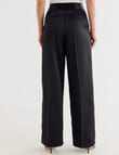 Whistle Satin Trouser, Black product photo View 02 S