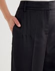 Whistle Satin Trouser, Black product photo View 04 S