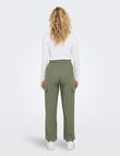 ONLY Caro Pull Up Cargo Pants, Oil Green 15 product photo View 03 S