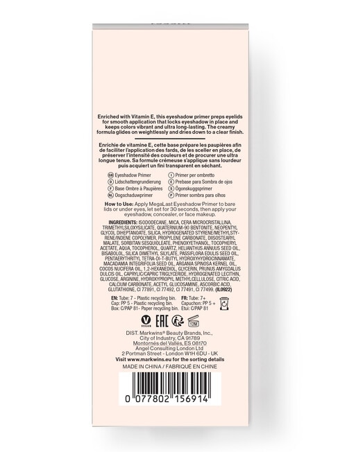 wet n wild Megalast Eyeshadow Primer product photo View 04 L