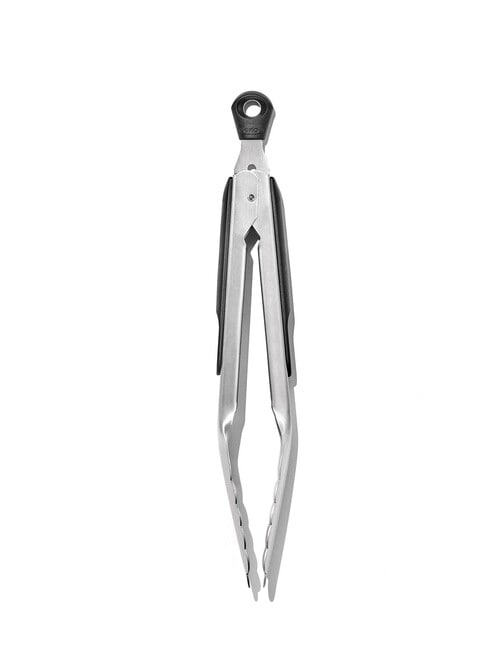 Oxo Good Grips Stainless Steel Tongs, Black product photo
