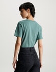 Calvin Klein Institutional Straight Tee, Arctic product photo View 02 S