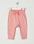 Teeny Weeny Stretch Cotton Pant, Salmon product photo