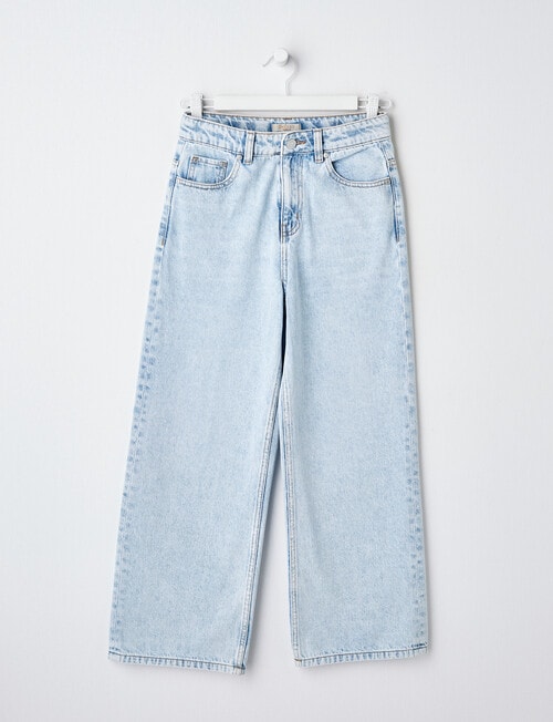 Switch Harlow Wide Leg Jean, Light Blue product photo View 02 L