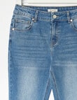 Switch Darcy Denim Flare Jeans, Mid Blue product photo View 03 S