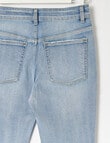 Switch Darcy Denim Flare Jeans, Light Blue product photo View 02 S