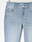 Switch Darcy Denim Flare Jeans, Light Blue product photo View 03 S