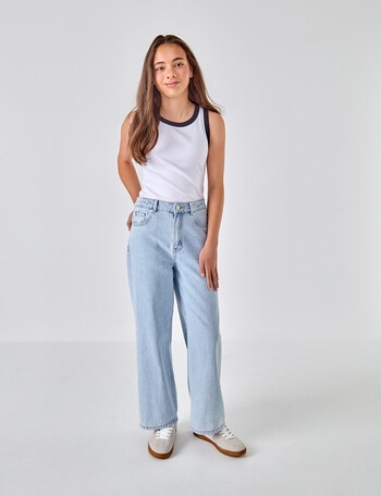 Switch Harlow Wide Leg Jean, Light Blue product photo
