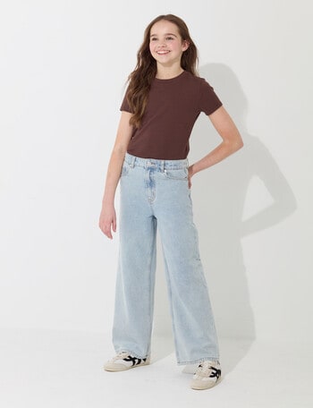 Switch Harlow Wide Leg Jean, Light Blue product photo