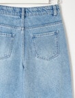 Switch Harlow Wide Leg Jeans, Mid Blue product photo View 02 S