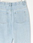 Switch Ella Distressed Jeans, Mid Blue product photo View 02 S
