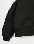 Switch Team Puffer Jacket, Black product photo View 02 S