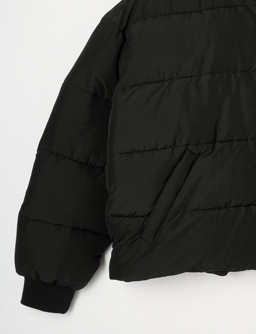 Switch Team Puffer Jacket, Black product photo View 02 L