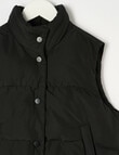 Switch Team Puffer Jacket, Black product photo View 03 S