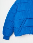 Switch Team Puffer Jacket, Royal Blue product photo View 02 S