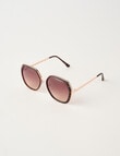 Whistle Accessories Mary-Kate Sunglasses, Tortoise product photo