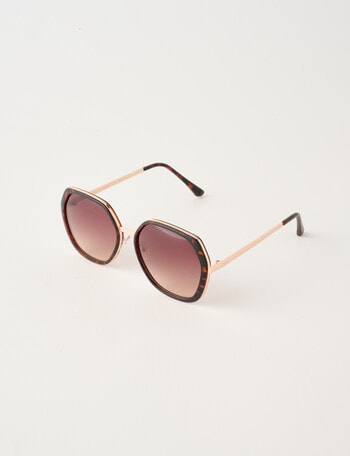 Whistle Accessories Mary-Kate Sunglasses, Tortoise product photo