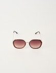 Whistle Accessories Mary-Kate Sunglasses, Tortoise product photo View 03 S