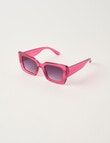 Whistle Accessories Stacey Sunglasses, Magenta product photo View 02 S