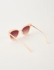 Whistle Accessories Petal Sunglasses, Pink product photo View 02 S
