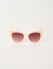 Whistle Accessories Petal Sunglasses, Pink product photo View 03 S