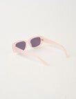 Whistle Accessories Bella Sunglasses, Light Pink product photo View 03 S