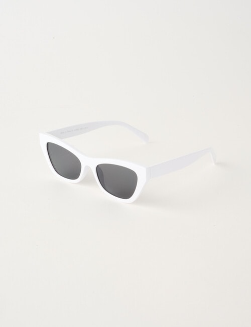 Whistle Accessories Sammy Sunglasses, White product photo View 02 L