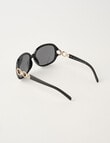 Whistle Accessories Kristin Sunglasses, Black product photo View 02 S